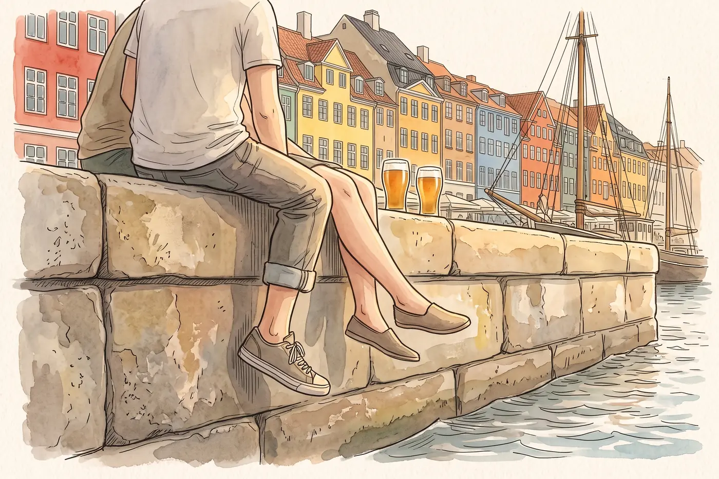 Fyraftensøl in Nyhavn: the Danish after-work beer