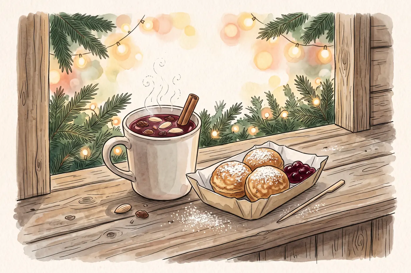 Gløgg and æbleskiver in Nyhavn 2026: where and what it costs