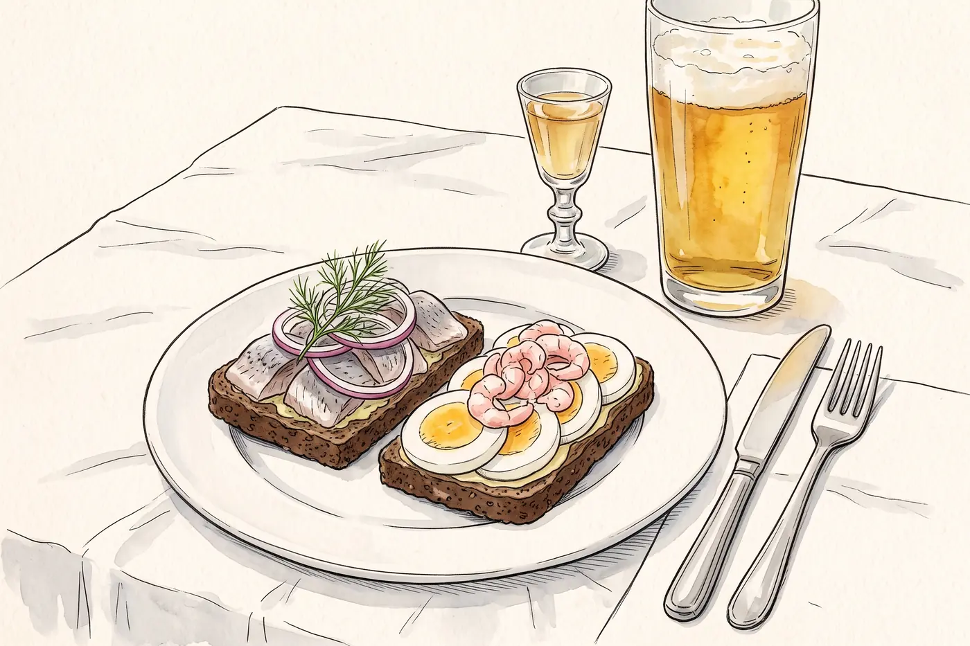 How to eat smørrebrød like a local in Nyhavn